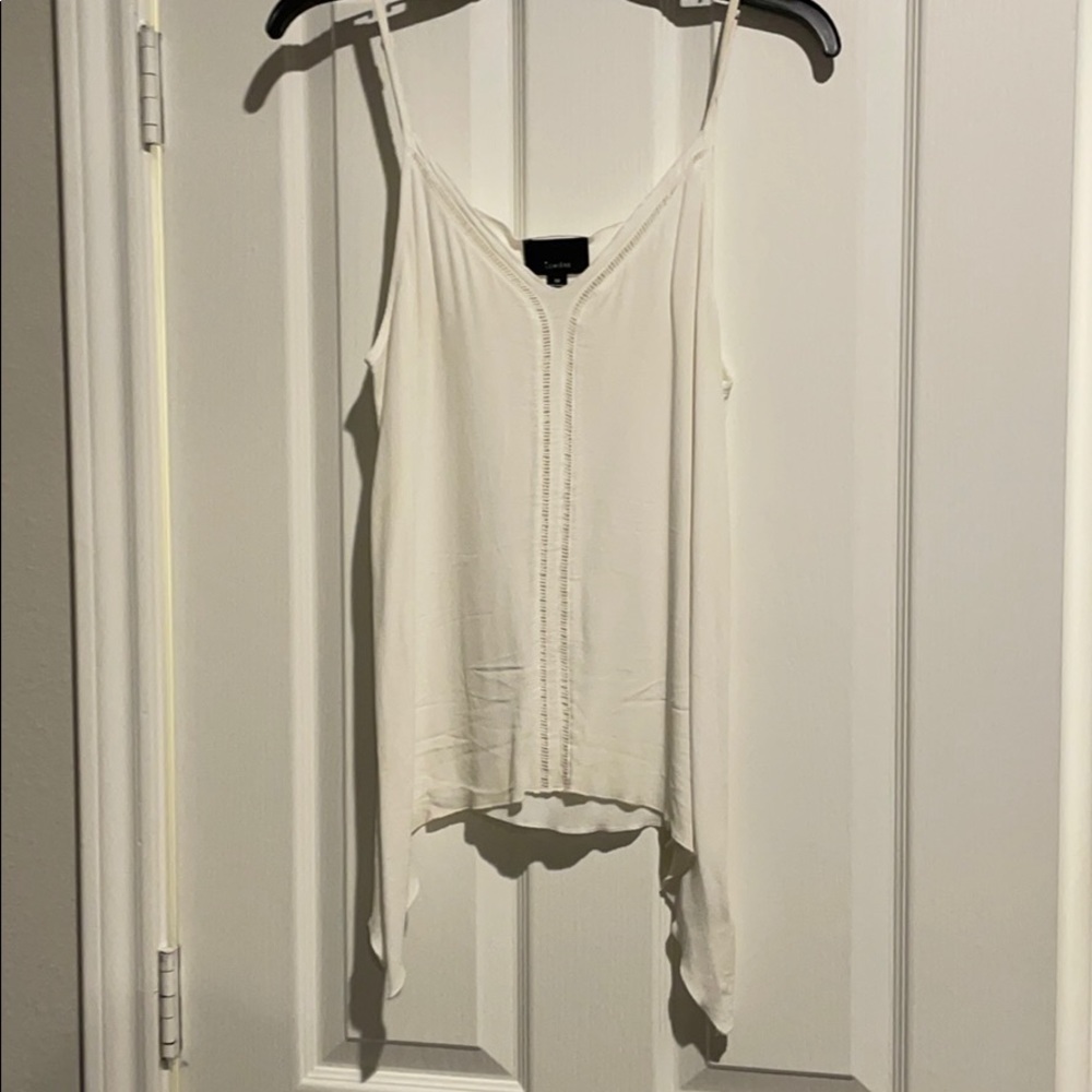 Lumiere White Tank Top